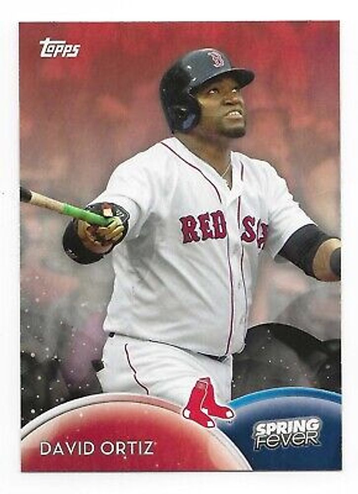 2016 Topps Spring Fever Baseball #SF-19 David Ortiz NM 19 SF-19 Boston Red Sox  | eBay