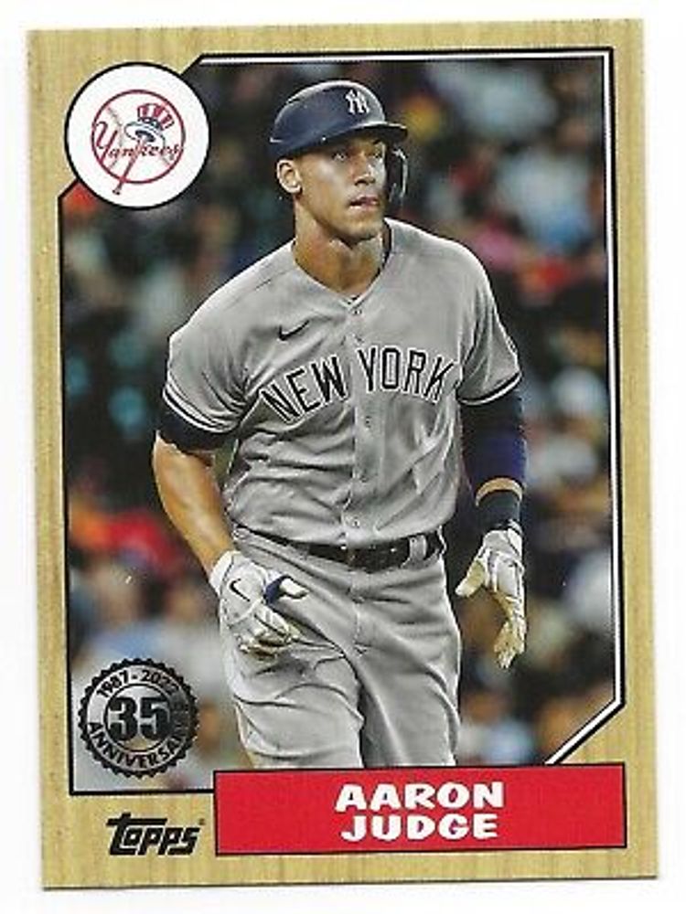 2022 Topps #T87-99 1987 35th Anniversary Aaron Judge Excellent/Near Mint T87-99  | eBay