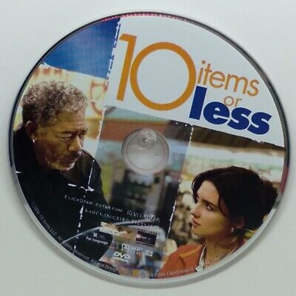 10 Items or Less (DVD, 2006, Widescreen) DISC ONLY SHIPS FREE Morgan Freeman  | eBay