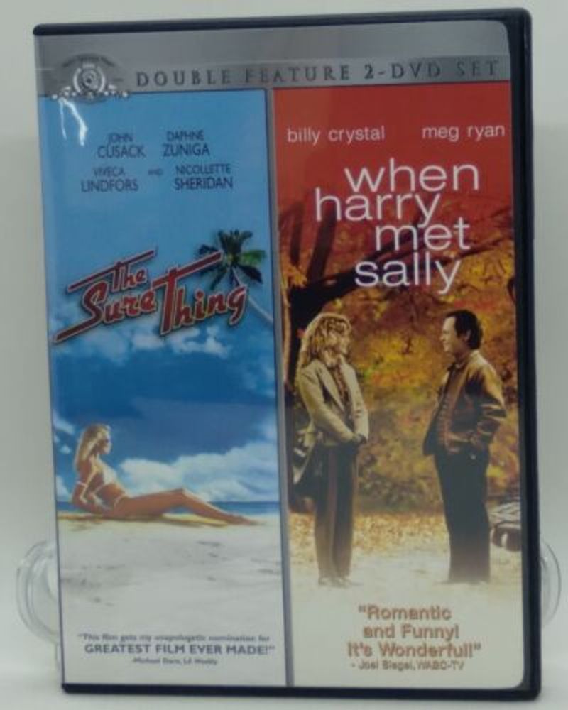 The Sure Thing / When Harry Met Sally (DVD, 1985 / 1989, FS & WS / WS) 27616068774 | eBay