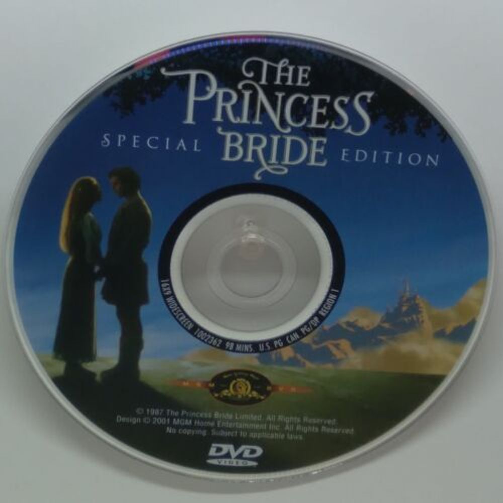 The Princess Bride (DVD, 1987, Widescreen) DISC ONLY SHIPS FREE Special Edition 27616865731 | eBay