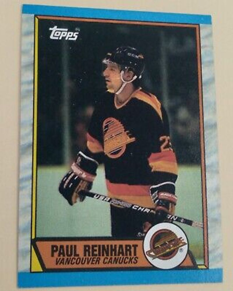 1989-90 Topps Hockey #148 Paul Reinhart VERY GOOD  | eBay