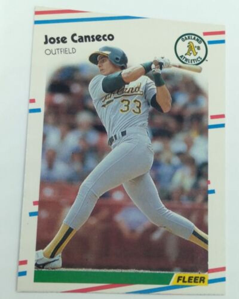 1988 Fleer Baseball #276 Jose Canseco EXCELLENT/NEAR MINT  | eBay