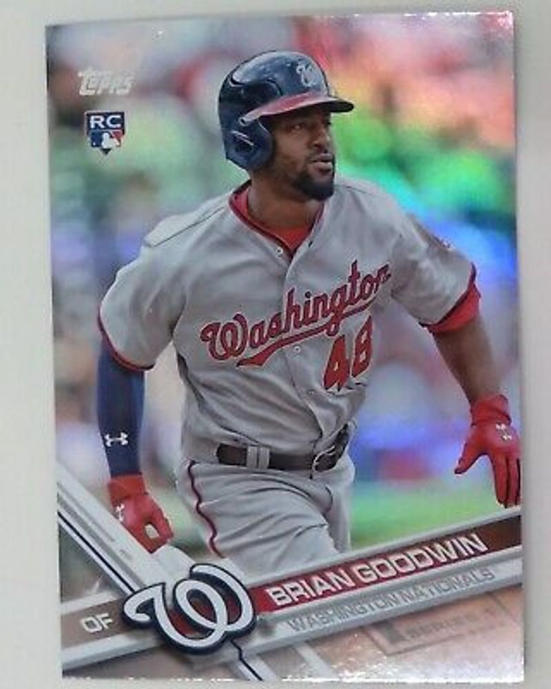 2017 Topps Baseball Rainbow Foil #289 Brian Goodwin RC EXCELLENT 289 Rookie Card  | eBay