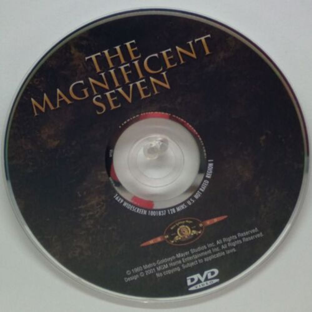 The Magnificent Seven (DVD, 1960, Widescreen) DISC ONLY SHIPS FREE 27616861078 | eBay