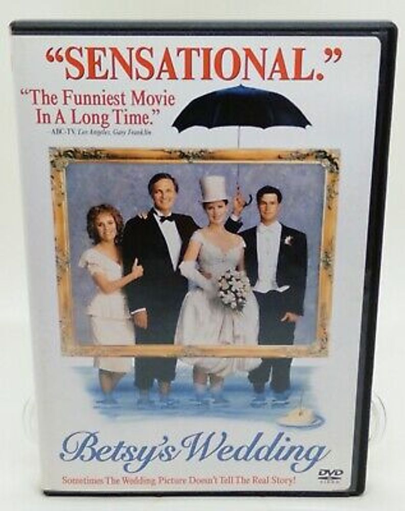 Betsy's Wedding (DVD, 1990, Widescreen) Molly Ringwald Alan Alda Betsys Wedding 786936188097 | eBay