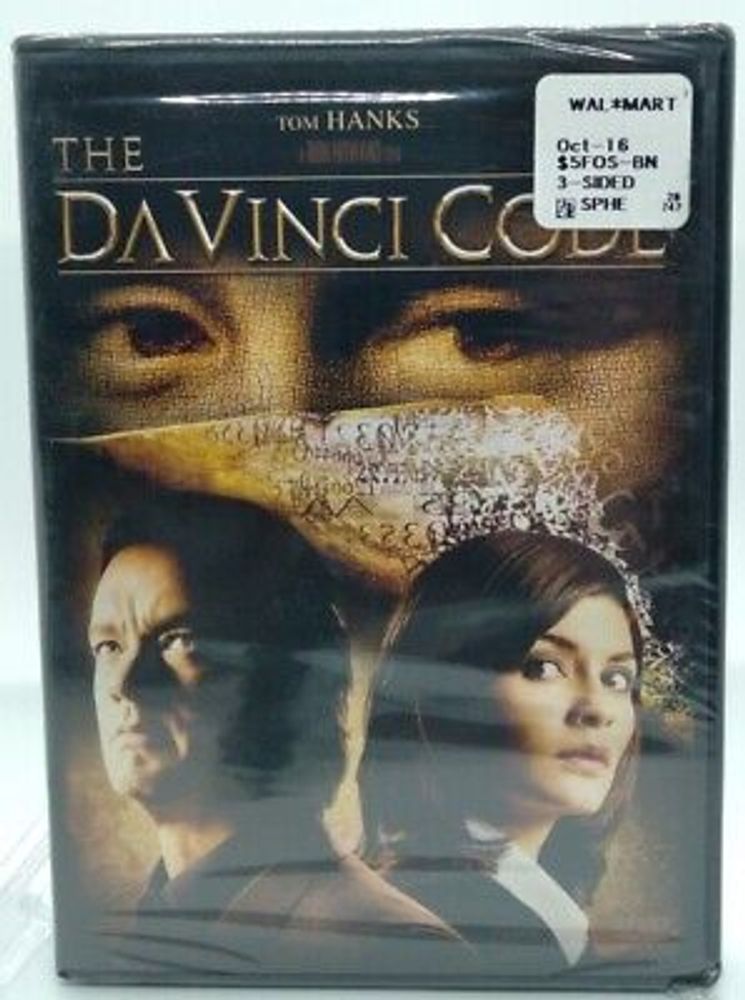 The Da Vinci Code (DVD, 2006, Widescreen) New & Sealed! Tom Hanks Ian McKellen  43396483835 | eBay