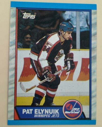 1989-90 Topps Hockey #94 Pat Elynuik RC EXCELLENT/NEAR MINT  | eBay