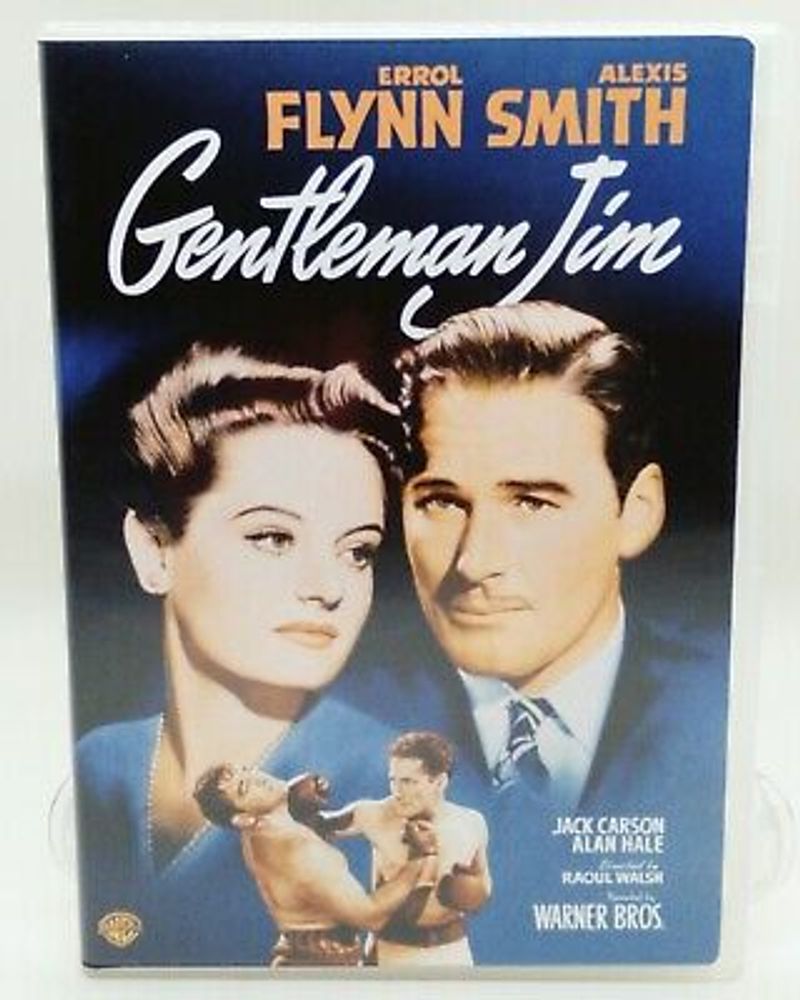 Gentleman Jim (DVD, 1942, Full Screen) Errol Flynn Alexis Smith Slimline Case  | eBay