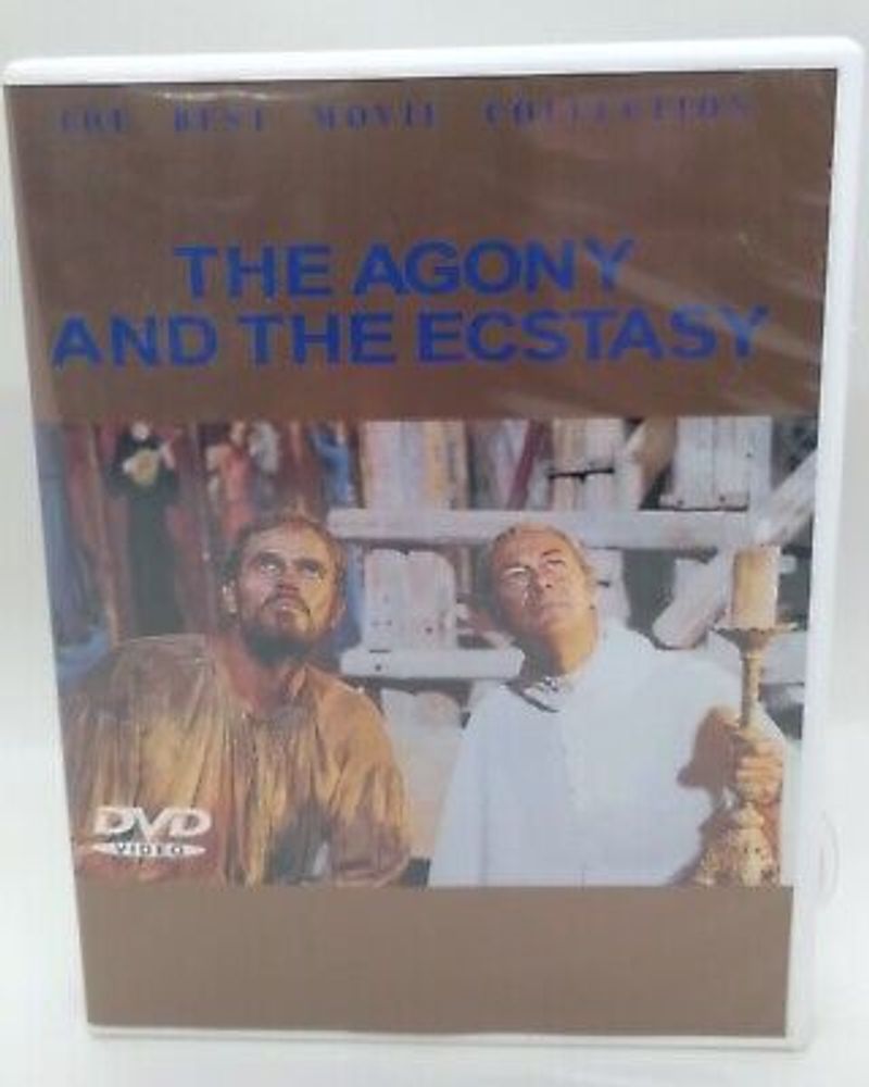 The Agony and the Ecstasy (DVD, 1965, WS) IMPORT REGION FREE USA COMPATIBLE  | eBay