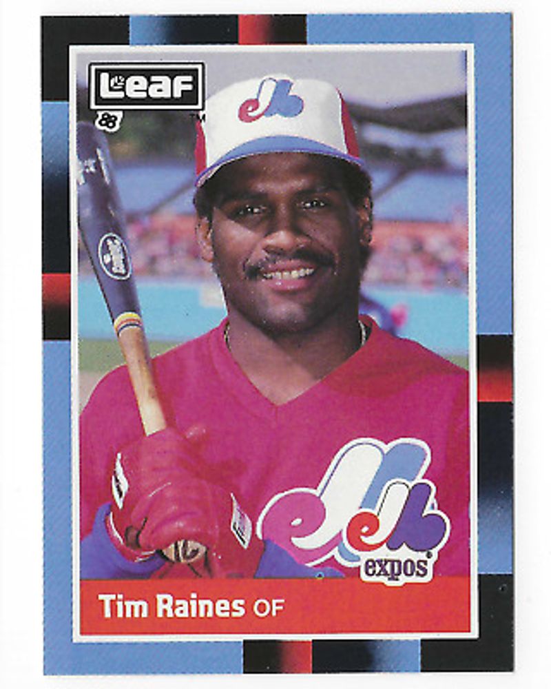 1988 Leaf Baseball #211 Tim Raines EXCELLENT/NEAR MINT 211 Montreal Expos  | eBay