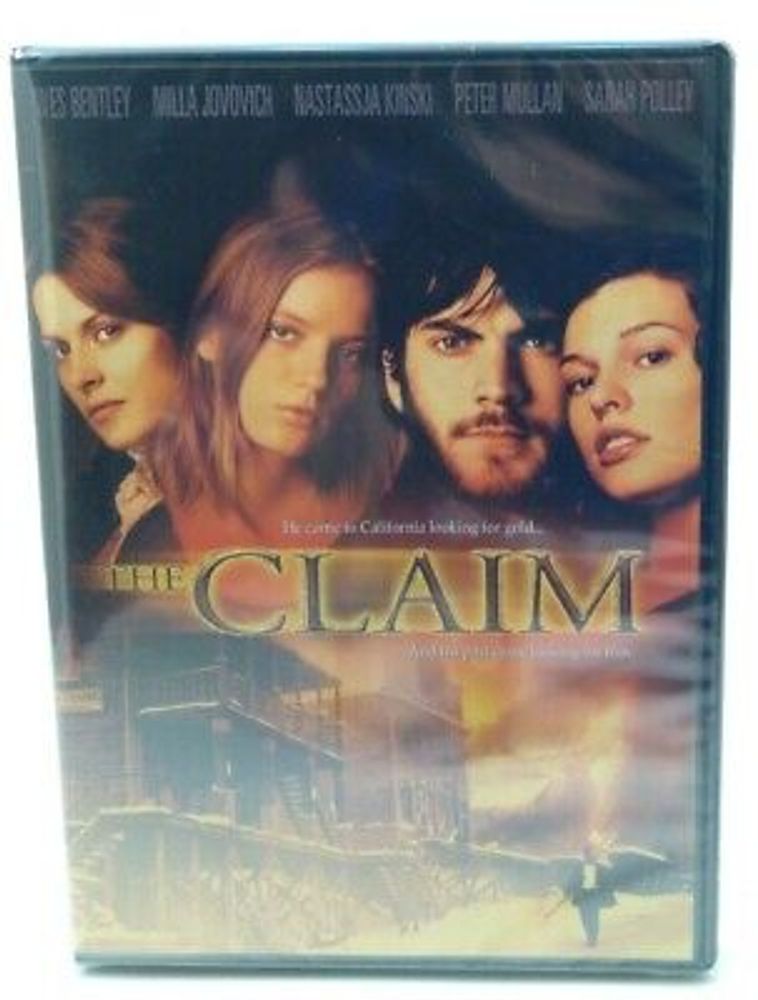 The Claim (DVD, 2000) New & Sealed! Milla Jovovich Peter Mullan Nastassja Kinski  | eBay