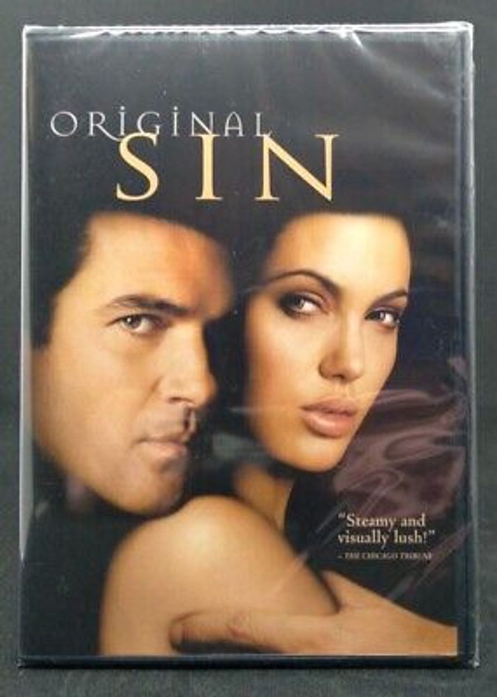 Original Sin (DVD, 2002) New & Sealed! R-Rated version Angelina Jolie  | eBay