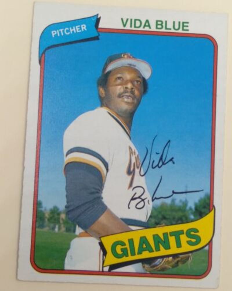 1980 O-Pee-Chee Baseball #14 Vida Blue GOOD  | eBay