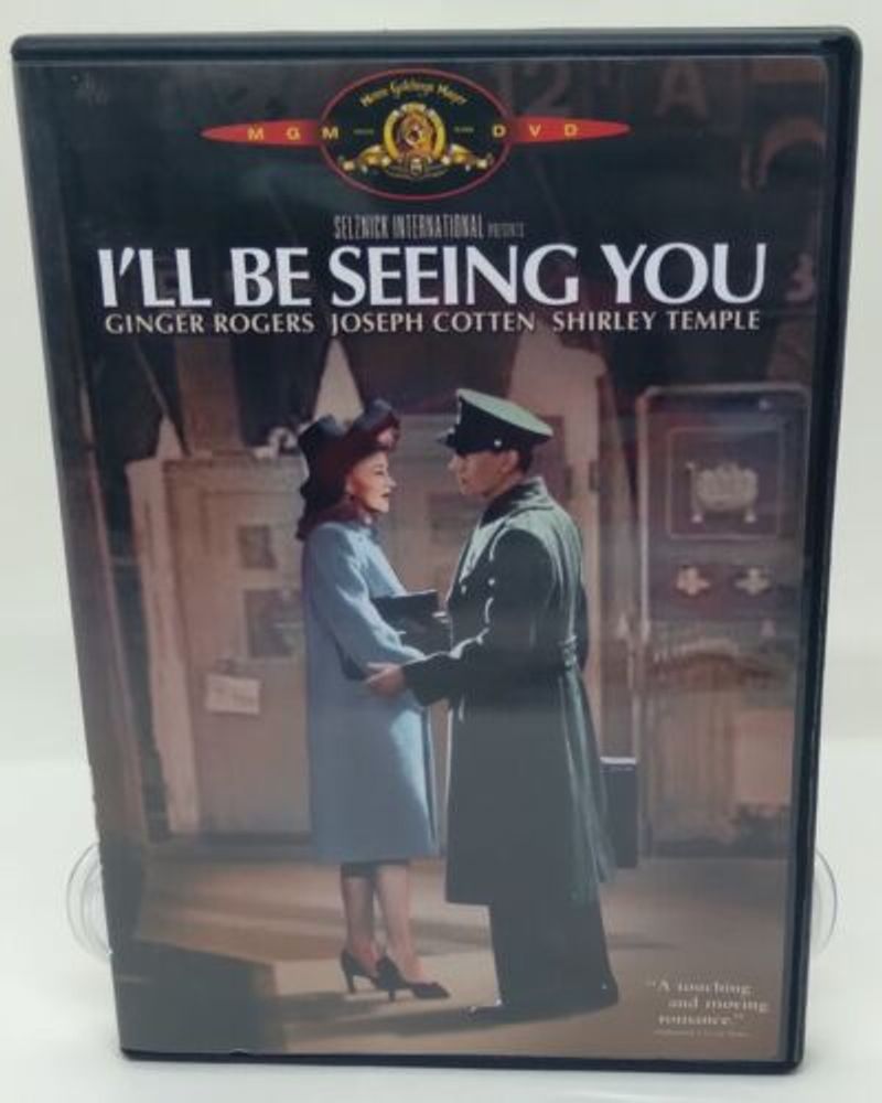 I'll Be Seeing You (DVD, 1944, Full Screen) Ginger Rogers Shirley Temple 27616903815 | eBay