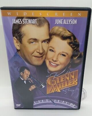 The Glenn Miller Story (DVD, 1954, Widescreen) James Stewart June Allyson 25192263521 | eBay