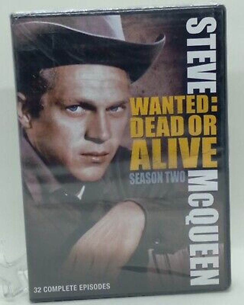 Wanted Dead or Alive Season Two (DVD, 1959, Full Screen, 4-disc) New & Sealed 2  | eBay