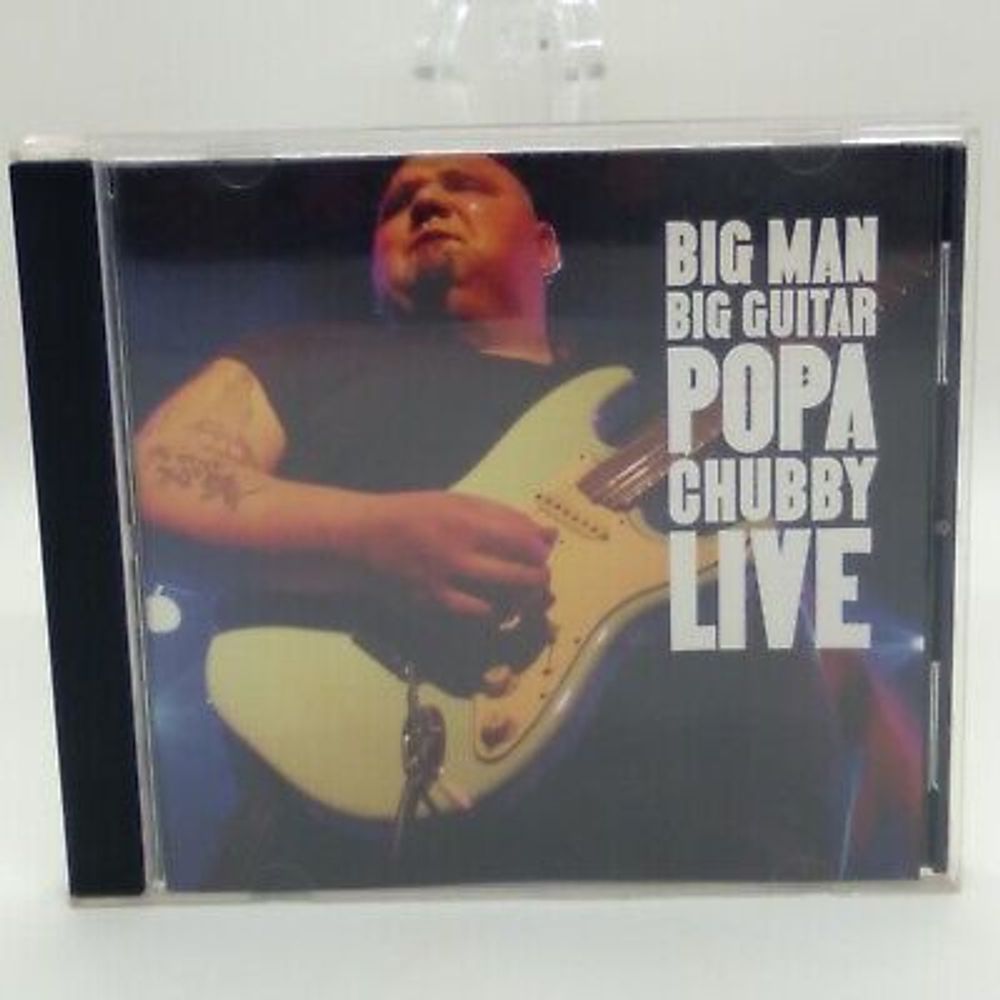 Popa Chubby - Big Man Big Guitar Popa Chubby Live (Music CD, 2005) Hard to Find 19148509726 | eBay