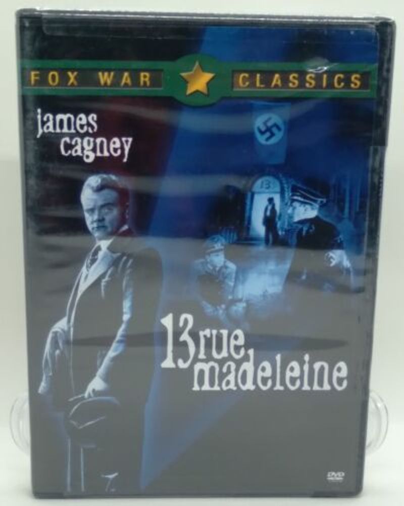 13 Rue Madeleine (DVD, 1947, Full Screen) New Sealed READ DESCRIPTION Cover Tear 24543682868 | eBay