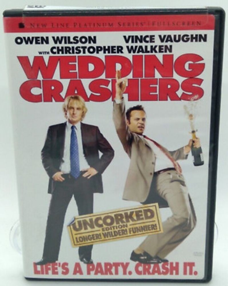 Wedding Crashers (DVD, 2005, Full Screen) Unrated Owen Wilson Vince Vaughn 794043848025 | eBay