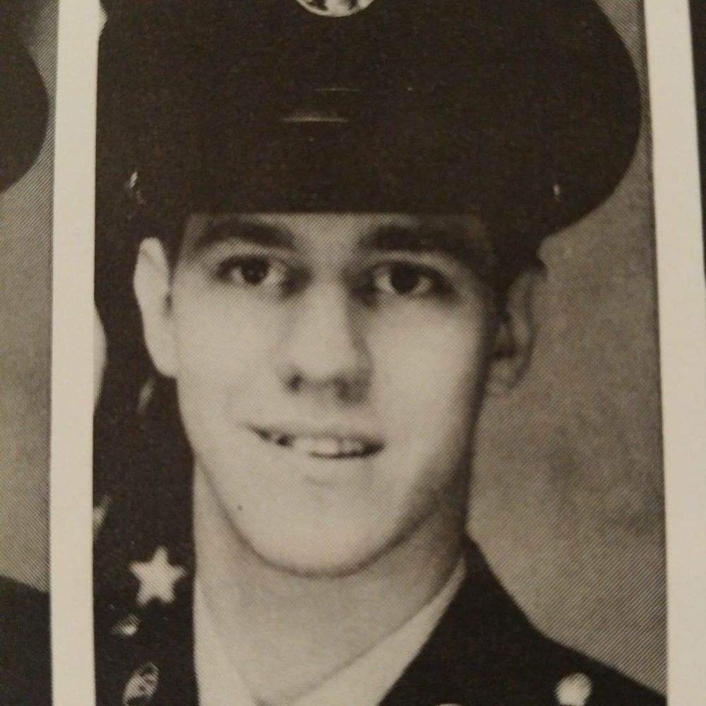 My youngest brother Ted, Air Force 