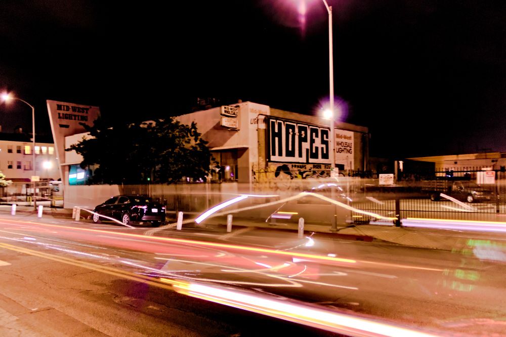 Hopes sign in Thai Town Los Angeles.