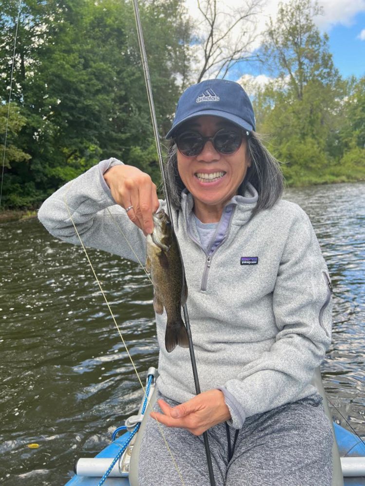 I Catch My First Trout Fly Fishing