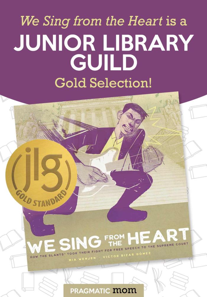 WE SING FROM THE HEART is a Junior Library Guild Gold Selection