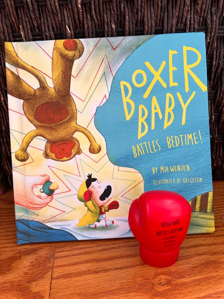 Boxer Baby Battles Bedtime! Book Birthday! GIVEAWAY!