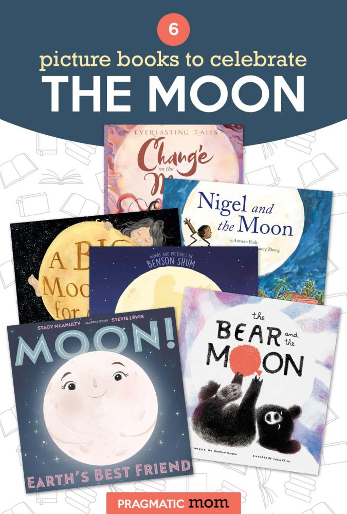 6 Picture Books to Celebrate the Moon and 2 Book GIVEAWAY!