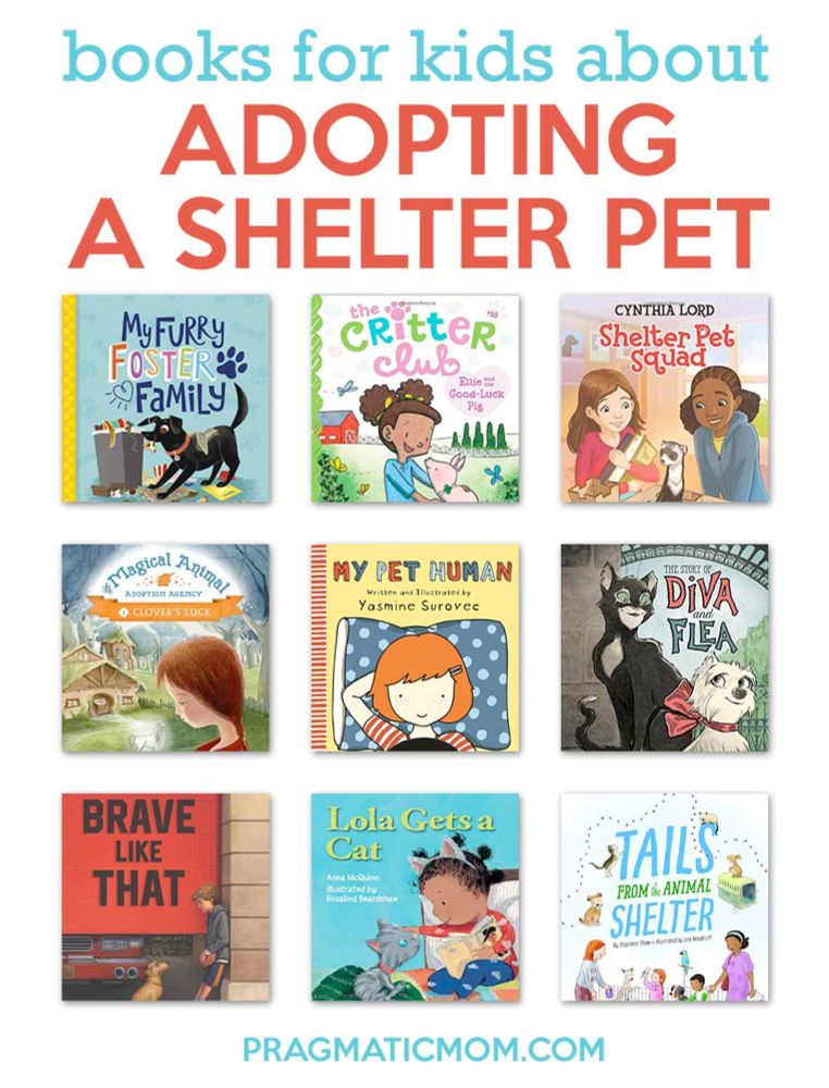 33 Children’s Books About Animal Shelters and Rescue Pets