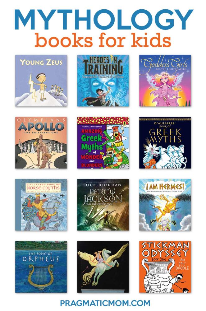 28 Mythology Books and Resources for Kids