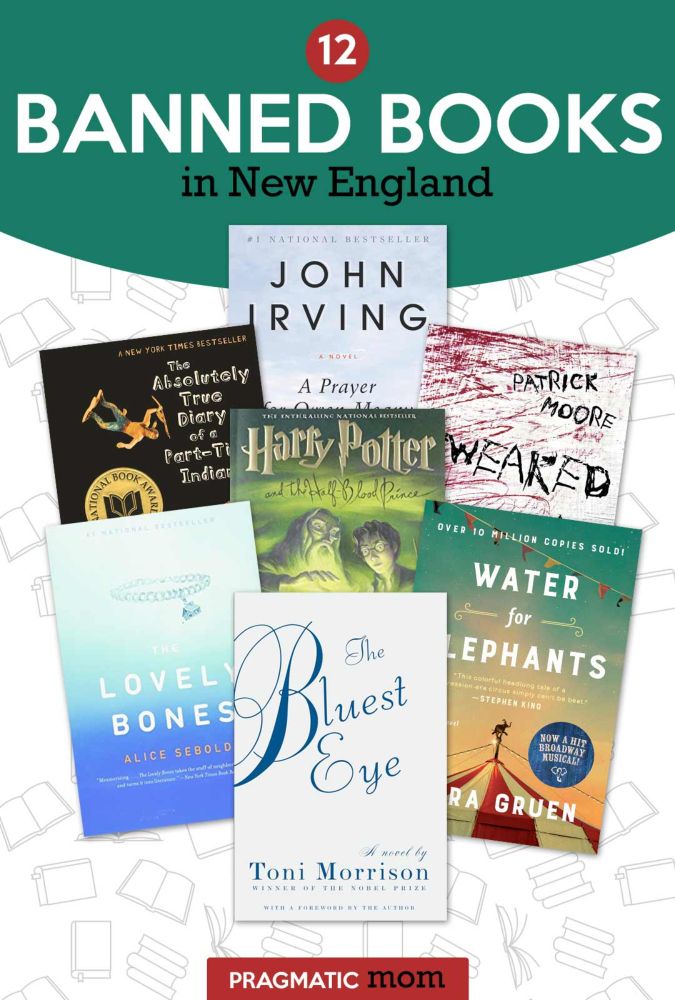 12 Banned Books in New England #fREADomToRead