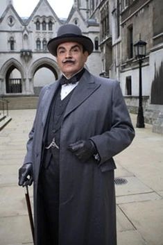 Hercule Poirot probably from the BBC but honestly who cares