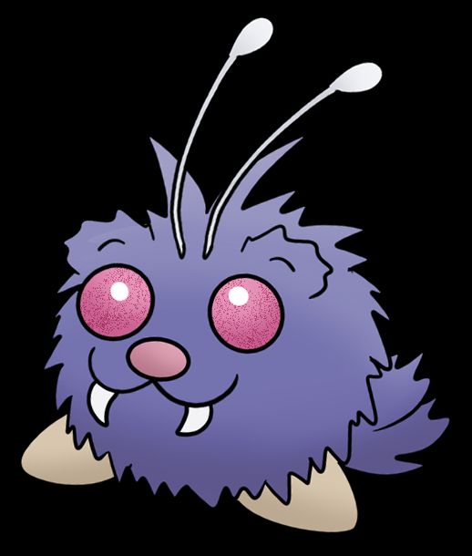 A Pokemon fusion of Spheal and Venonat