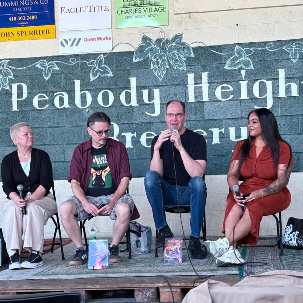 Panel discussion at Baltimore Book Festival