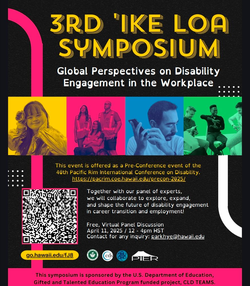 3RD 'IKE LOA SYMPOSIUM
Global Perspectives on Disability Engagement in the Workplace 

Together with our panel of experts, we will collaborate to explore, expand, and shape the future of disability engagement in career transition and employment!