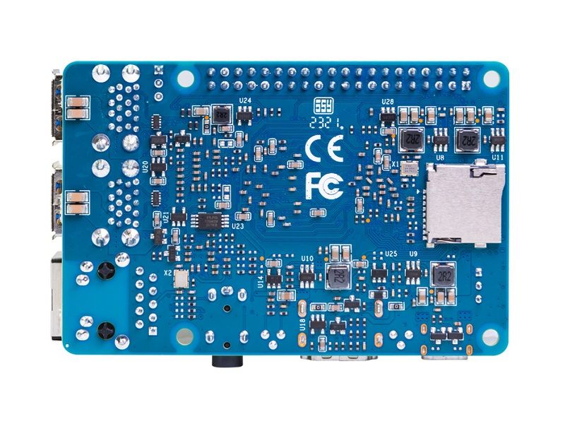Banana Pi BPI-M5  with Amlogic S905X3 quad-core Cortex-A55r.Onboard 4GB LPDDR4  and 16GB EMMC e, and supports 4 USB 3.0 interface, a gigabit network port.same size as Raspberry Pi 
https://docs.banana-pi.org/en/BPI-M5/BananaPi_BPI-M5
#bananapi #raspberrypi #sbc #opensoure #android #linux 