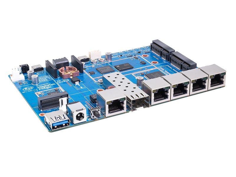 #BananaPi BPI-R4 Lite smart #Router board design with #MediaTek #MT7987A,2GB DDR4 and 8G eMMC . 1 x 2.5G SFP and 1 x 2.5G WAN , 4 x 1G LAN port. M.2 for #4G/#5G module.1x miniPCIe slot with PCIe3.0 2lane for Wi-Fi 7 NIC.
https://docs.banana-pi.org/en/BPI-R4_Lite/BananaPi_BPI-R4_Lite
#wifi7 #openwrt #Network #wireless