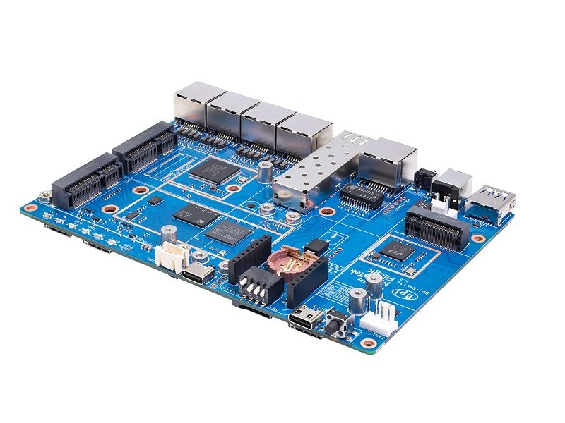 #BananaPi BPI-R4 Lite smart #Router board design with #MediaTek #MT7987A,2GB DDR4 and 8G eMMC . 1 x 2.5G SFP and 1 x 2.5G WAN , 4 x 1G LAN port. M.2 for #4G/#5G module.1x miniPCIe slot with PCIe3.0 2lane for Wi-Fi 7 NIC.
https://docs.banana-pi.org/en/BPI-R4_Lite/BananaPi_BPI-R4_Lite
#wifi7 #openwrt #Network #wireless