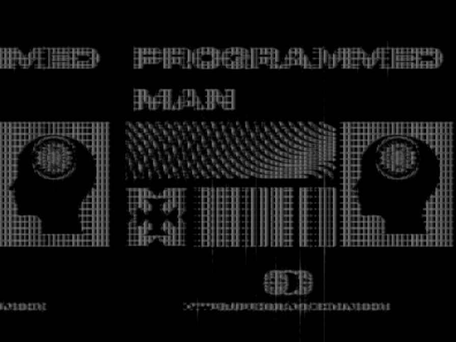 Spectrum view of new Programmed Man t-shirt artwork.