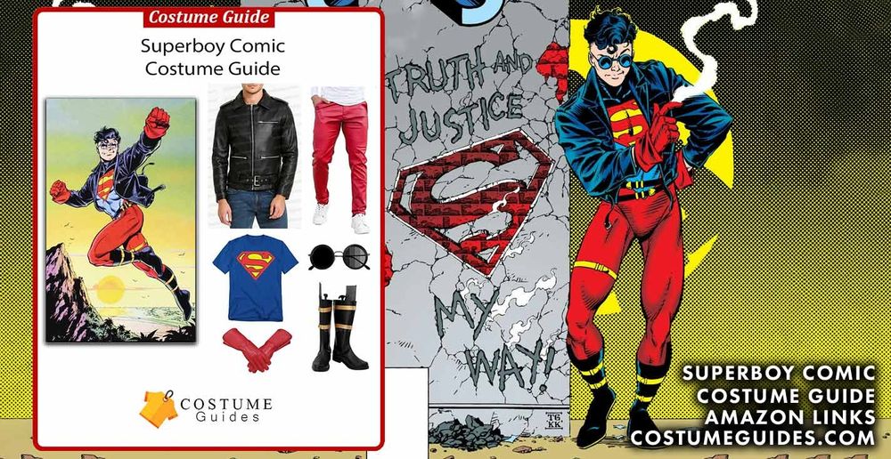 Step into the world of DC Comics with this Superboy Comic Costume Guide