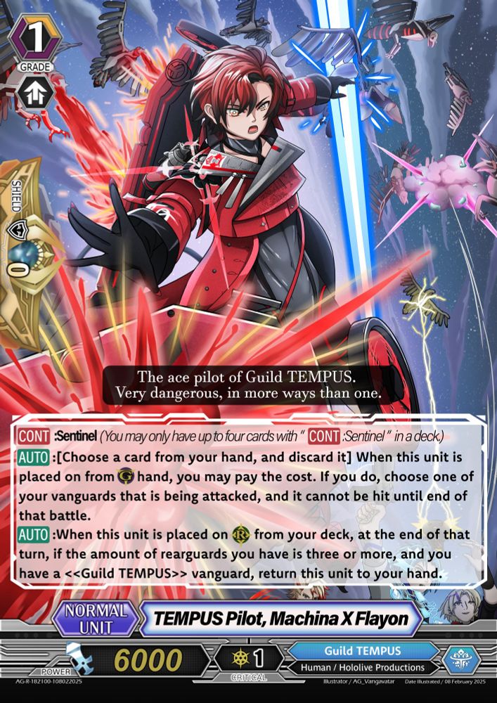 (Fanart) Guild TEMPUS - Machina X Flayon - Grade 1 (Vtuber)(R)