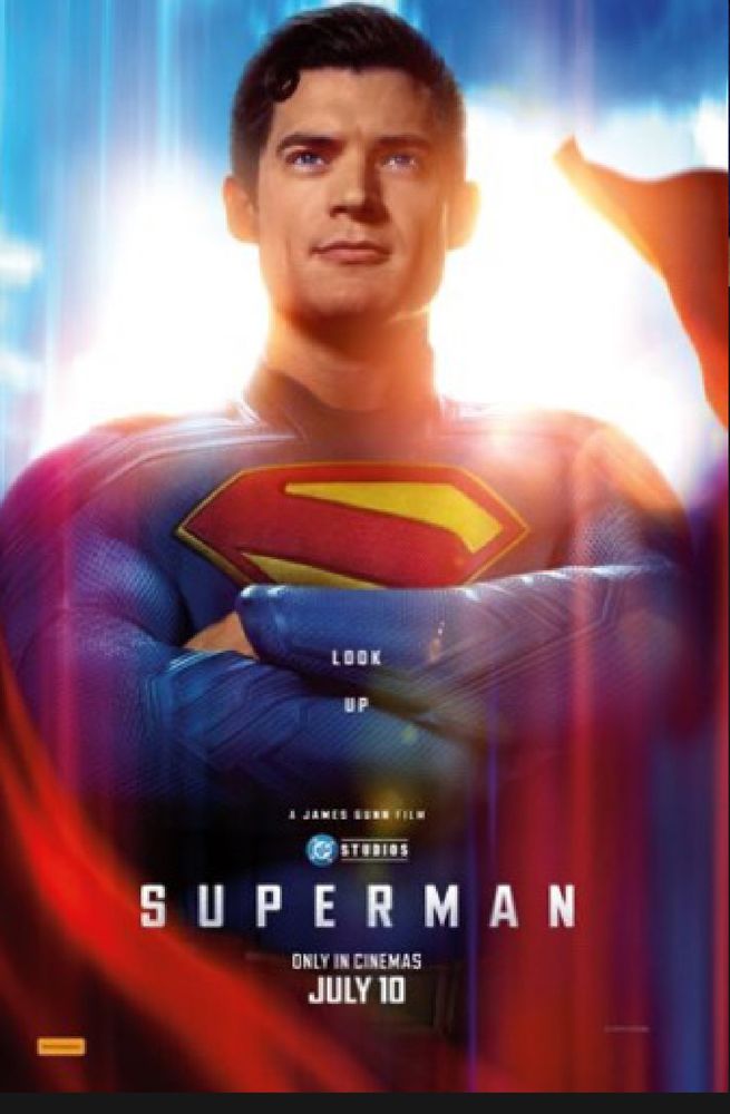 Superman movie poster 