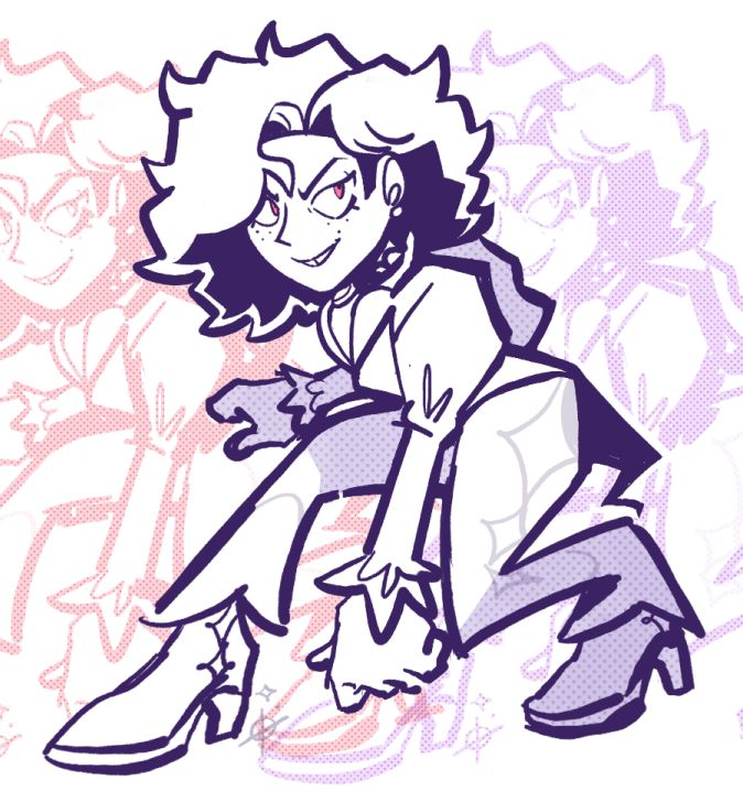 A sketch of my OC Fay.