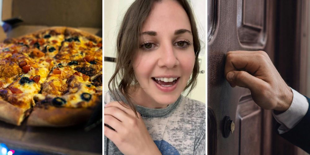 'Hey, there’s pizza here for you': Woman gets a late-night phone call from the hotel front desk. Then, a knock at her door