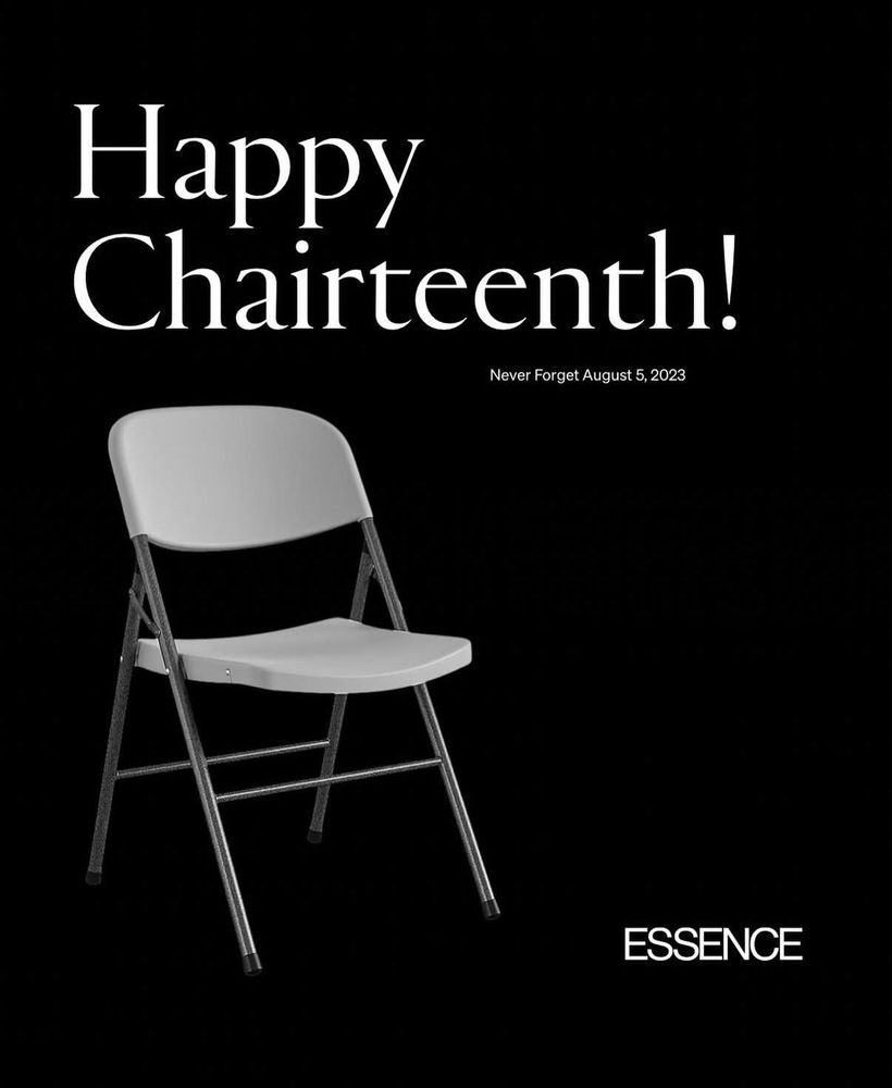 Happy chairteenth
