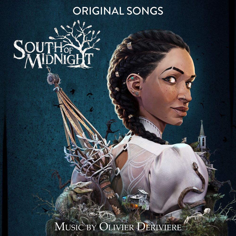 Album art for the South of Midnight original soundtrack featuring the South of Midnight main key art of protagonist Hazel.