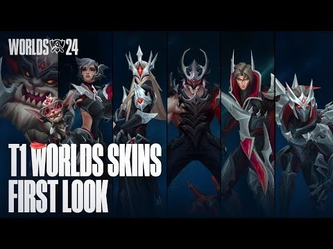 T1 Team Skins | World Championship 2024 - League of Legends
