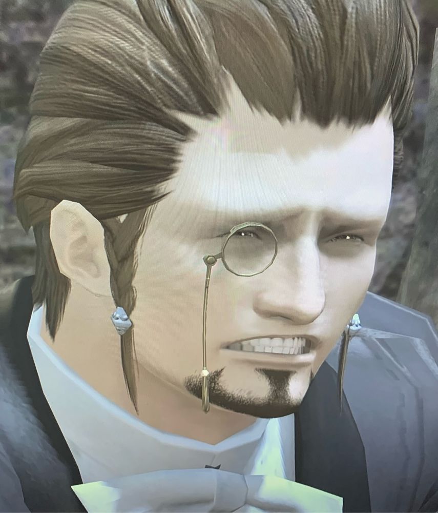 The great detective, cringing 